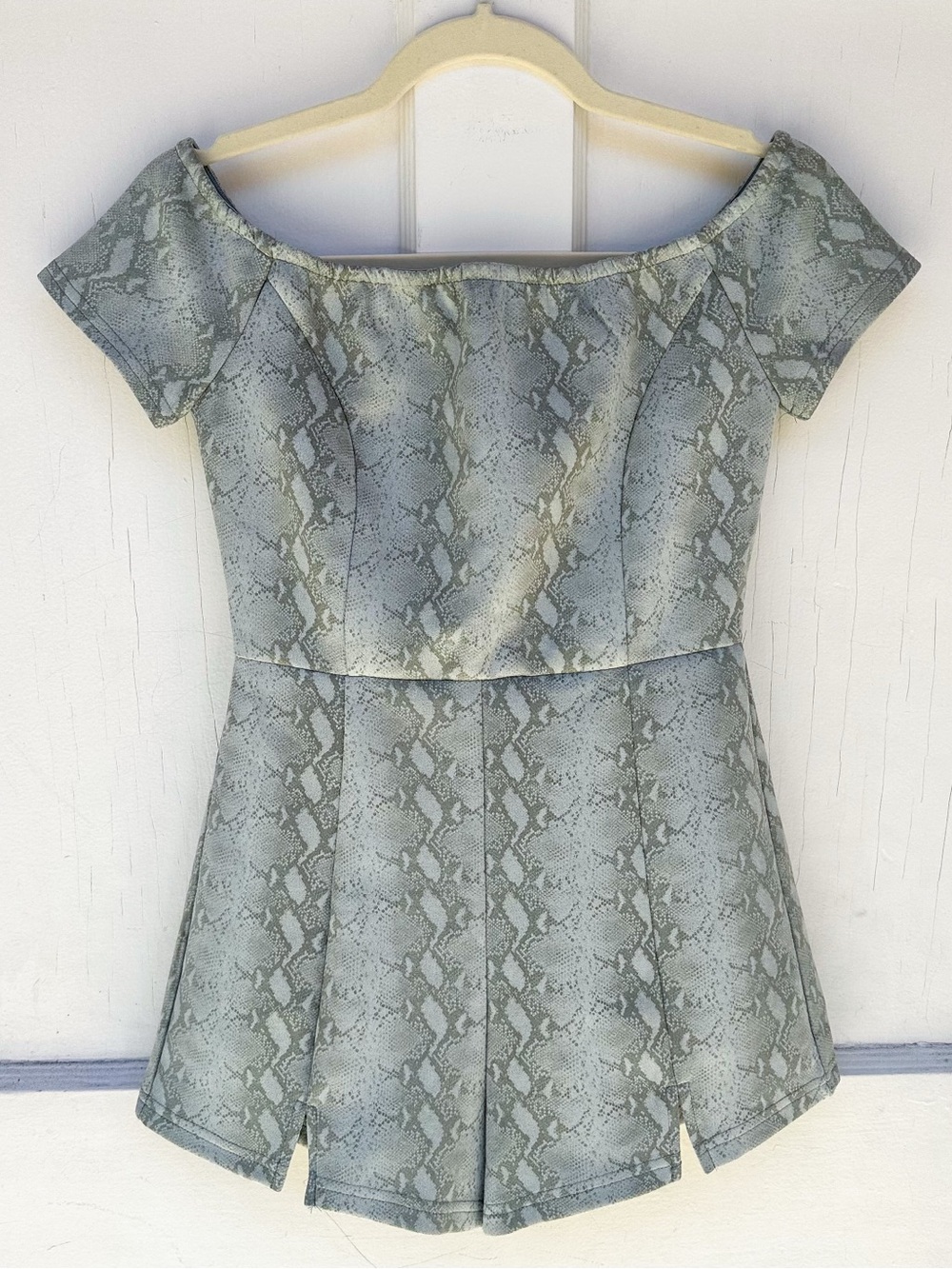 🐍Snakeskin Romper